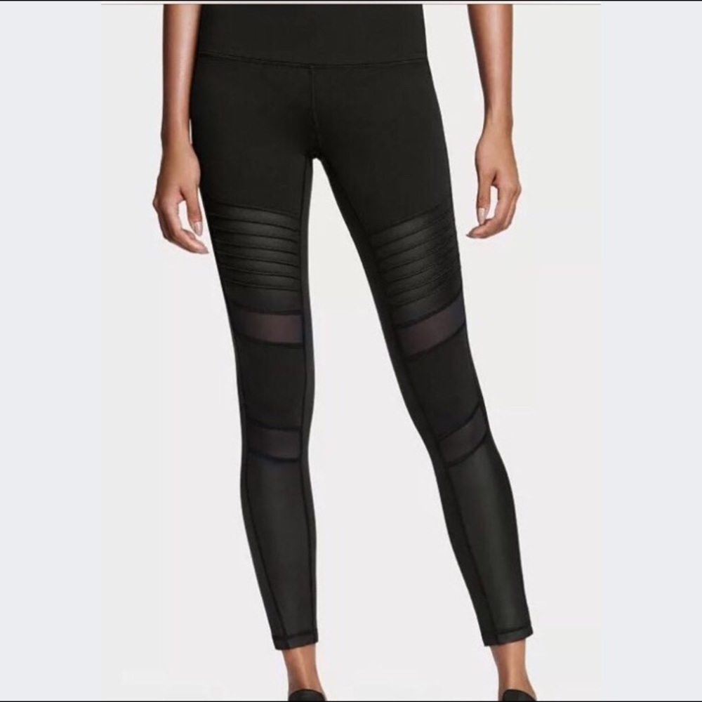 Victoria’s Secret Black Moto Legging XS